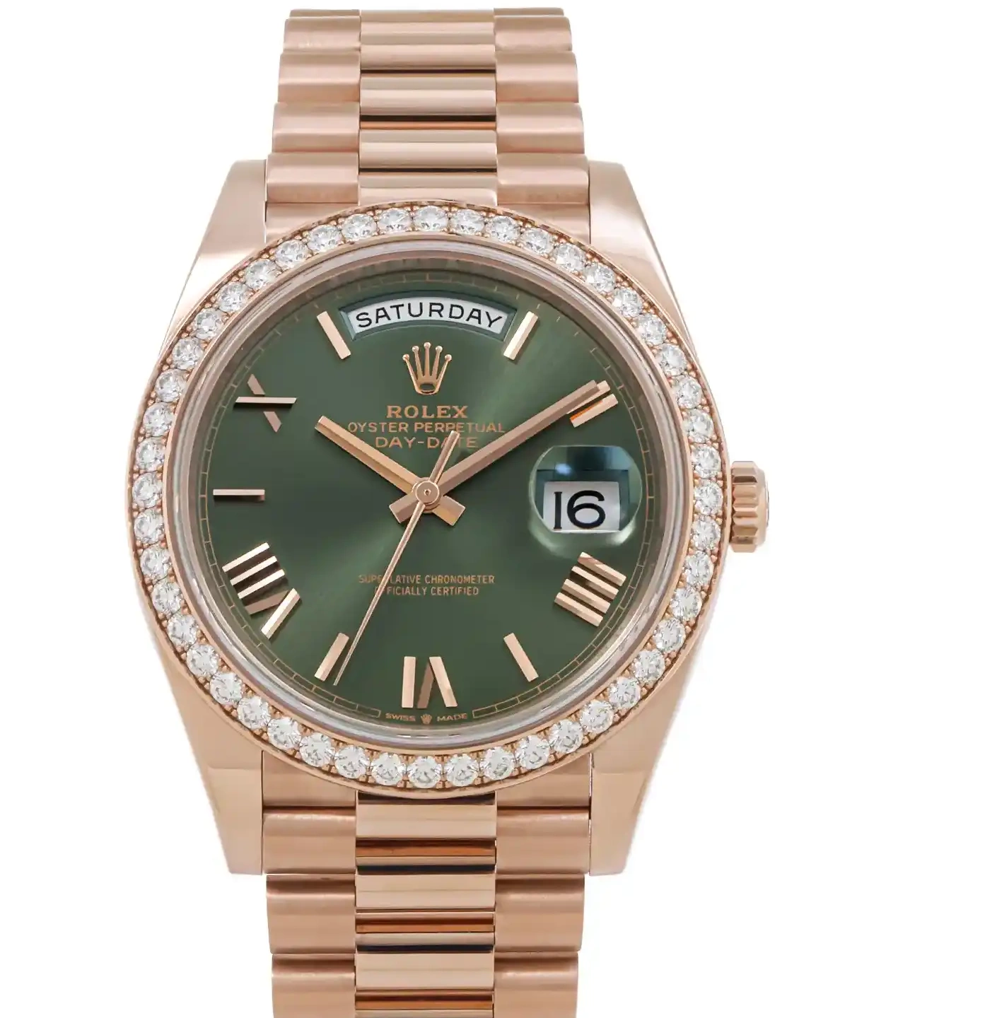 Prestigious Jewelrys Rolex Day-Date Rolex 228345RBR 0529